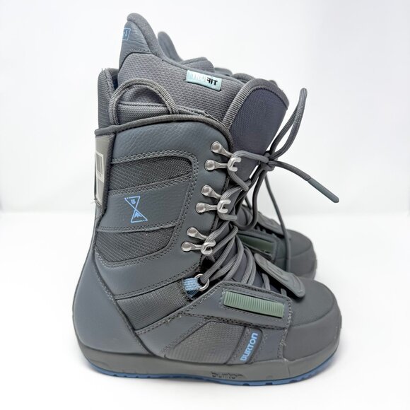 Burton Progression Women's Snowboard Boots - Size 5 / Mondo 22 Gray - Picture 2 of 6